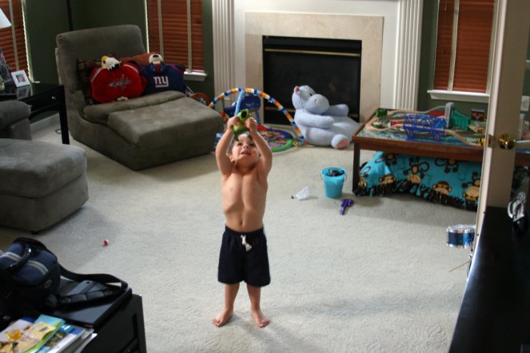 Firing nerf balls
